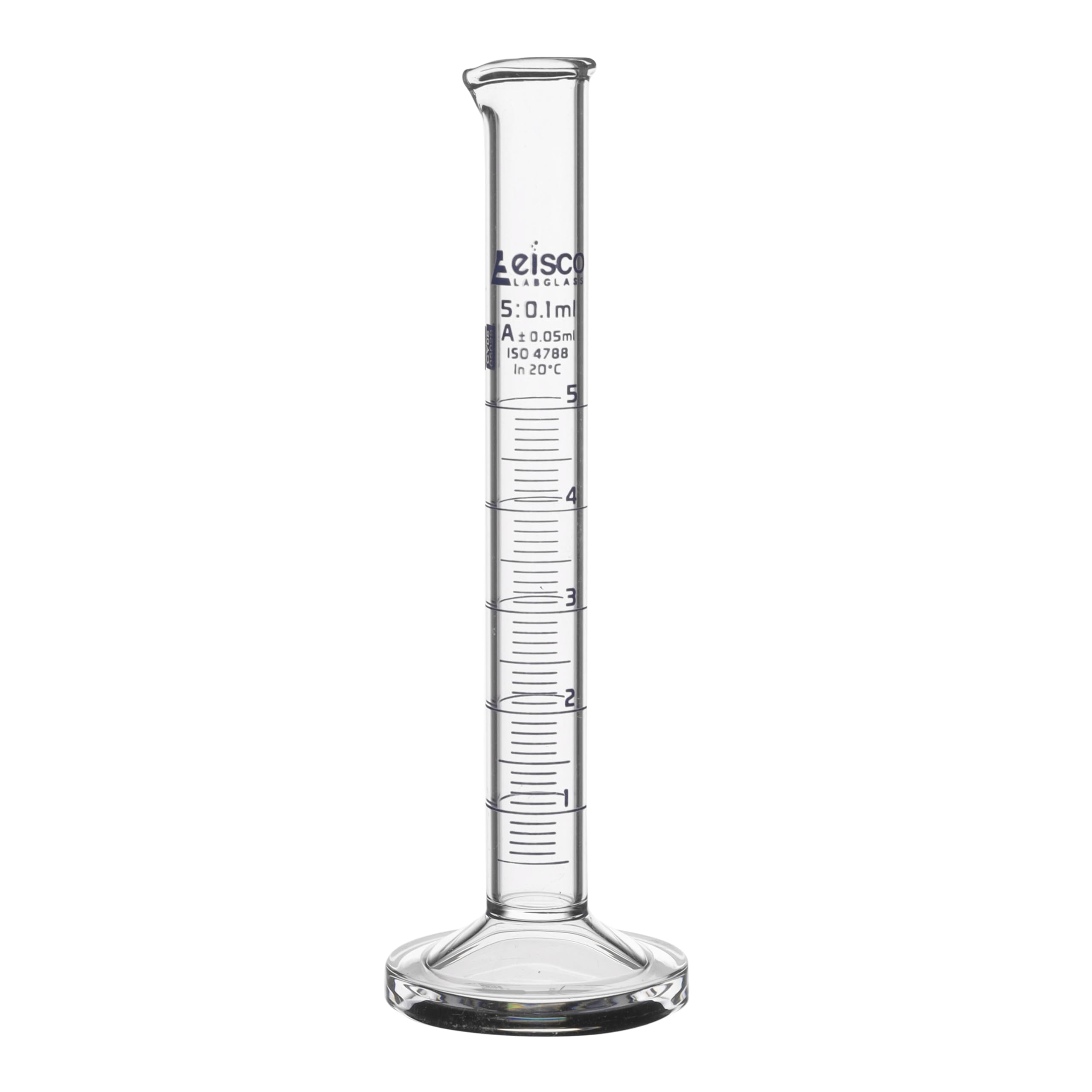 500ml Graduated Cylinder - Precise Lab Glassware -9