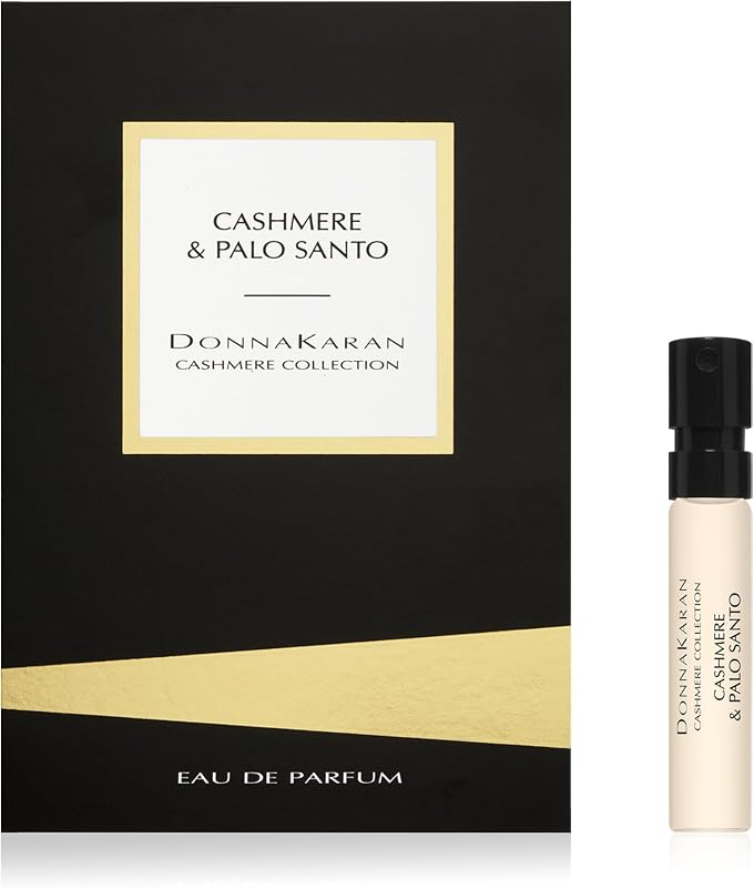 Donna Karan Cashmere Collection Palo Santo Eau de Parfum Trial Perfume Spray For Women, Vial Sample Size, 0.06 Fl. Oz. / 2 mL