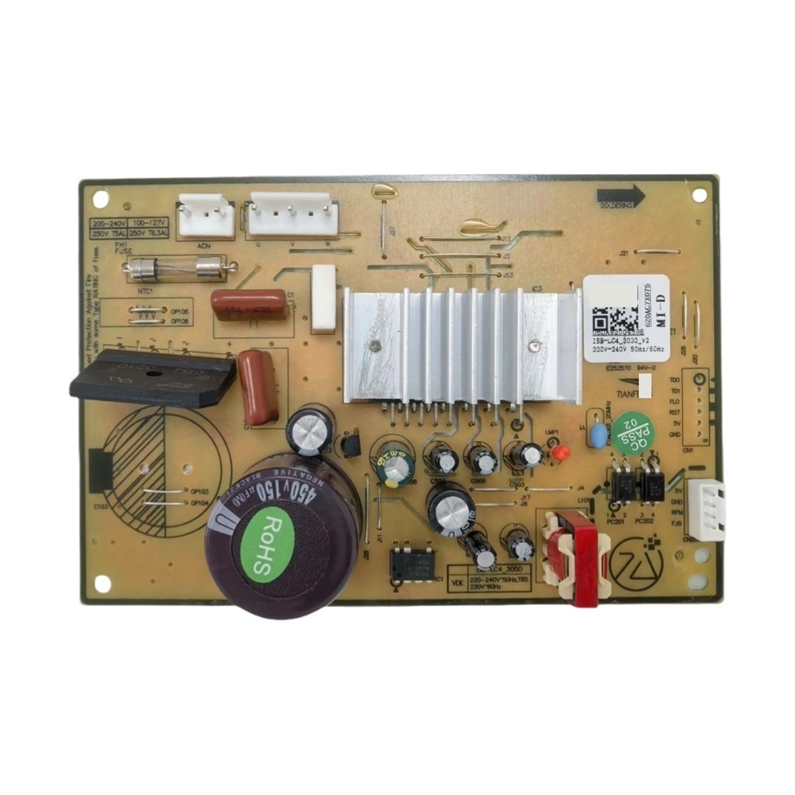 Genterun One Color Da92-00459E Circuit Pcb Da41-00814B/C Control Board ，Compatible For Samsung， Refrigerator Fridge Motherboard Freezer Parts