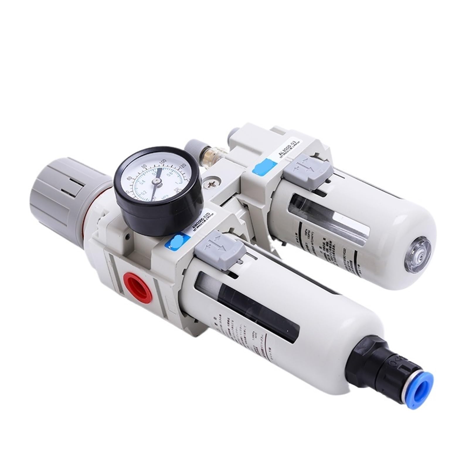 PHNOITPQ AC Series FRL Double air Source Treatment AC2010/AC3010/AC4010/AC5010 Oil-Water Separator Pressure regulating Filter(AC3010-03D)