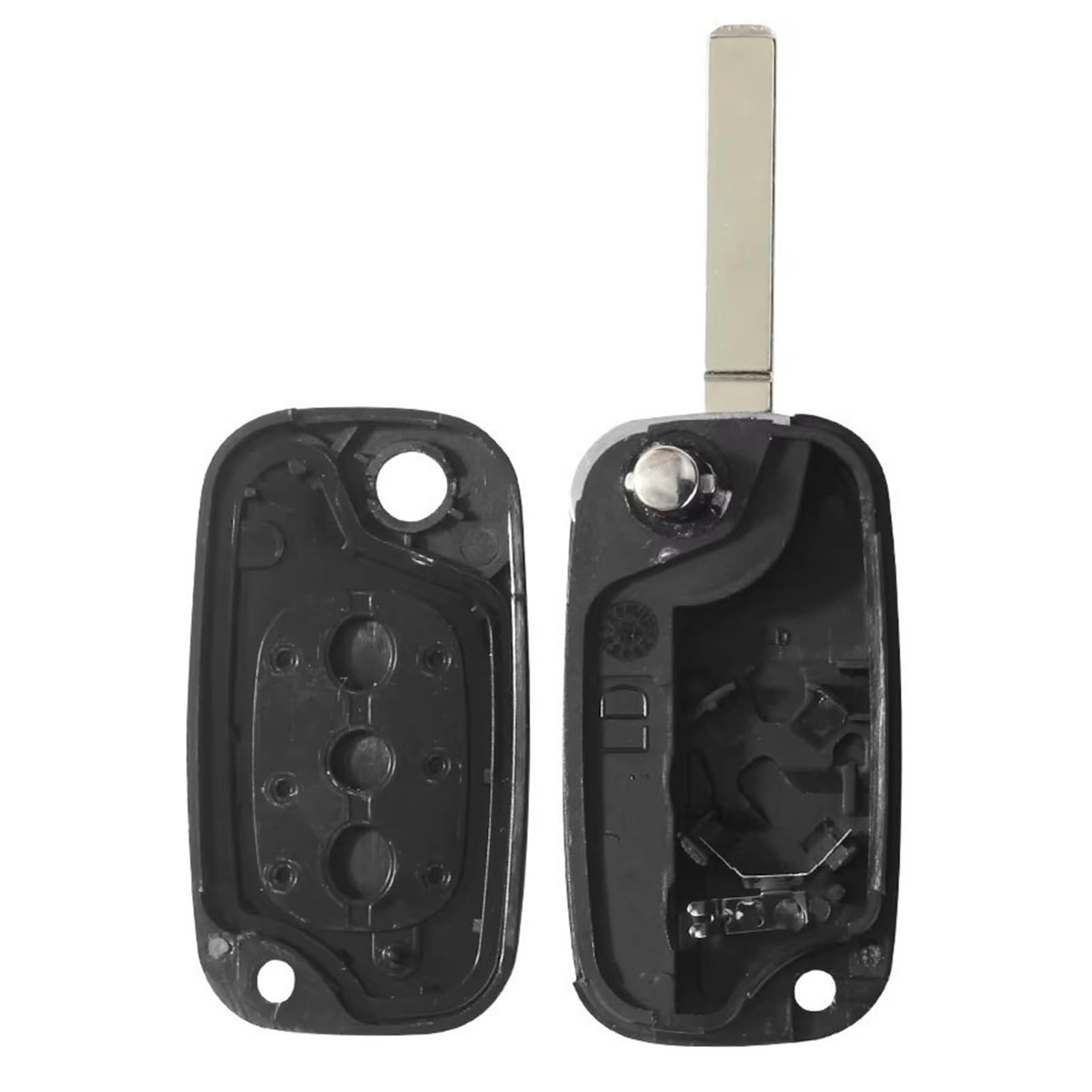 Compatible Con Para Master 2010 2011 2012 2013 2014 2015 2016 Para Twingo 2007-2010 Carcasa Llave Remota De 2 Botones VA2 Sin Cortar