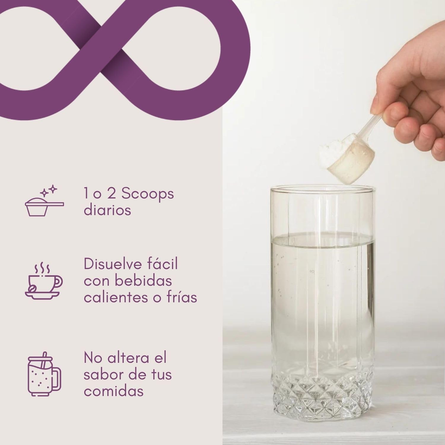 Colágeno en Polvo 300g Multi Colageno Premium MO4T Tipos I, II, III, V y X Bovinos Alimentados con Pasto