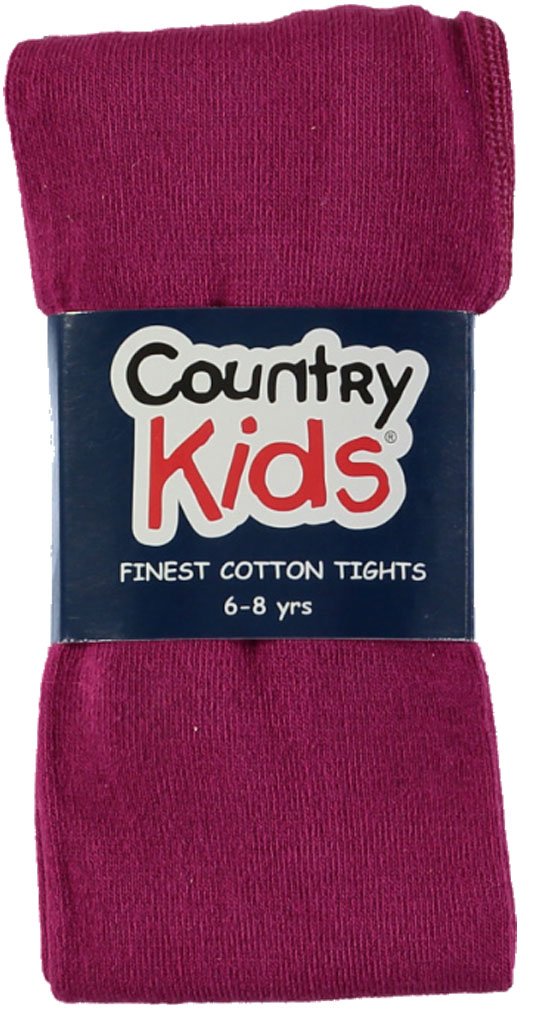 Country Kids Tights Plum size 1-3 years