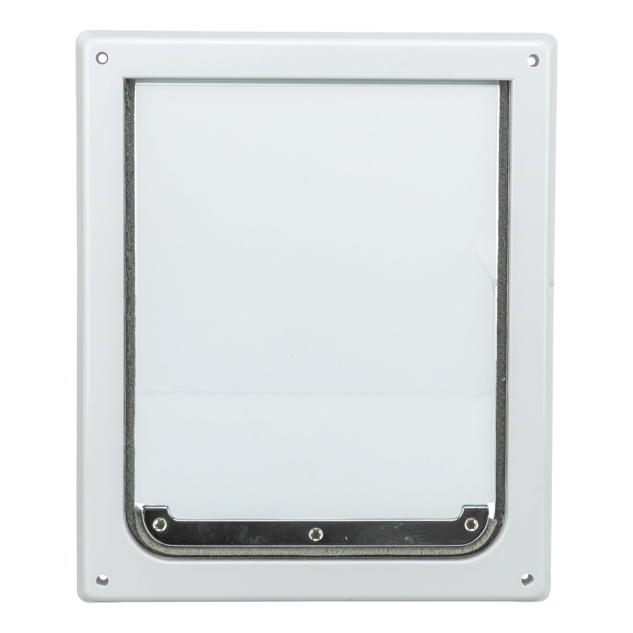 Trixie Pet Products 2-Way Locking Dog Door, Small to Medium Dogs, White