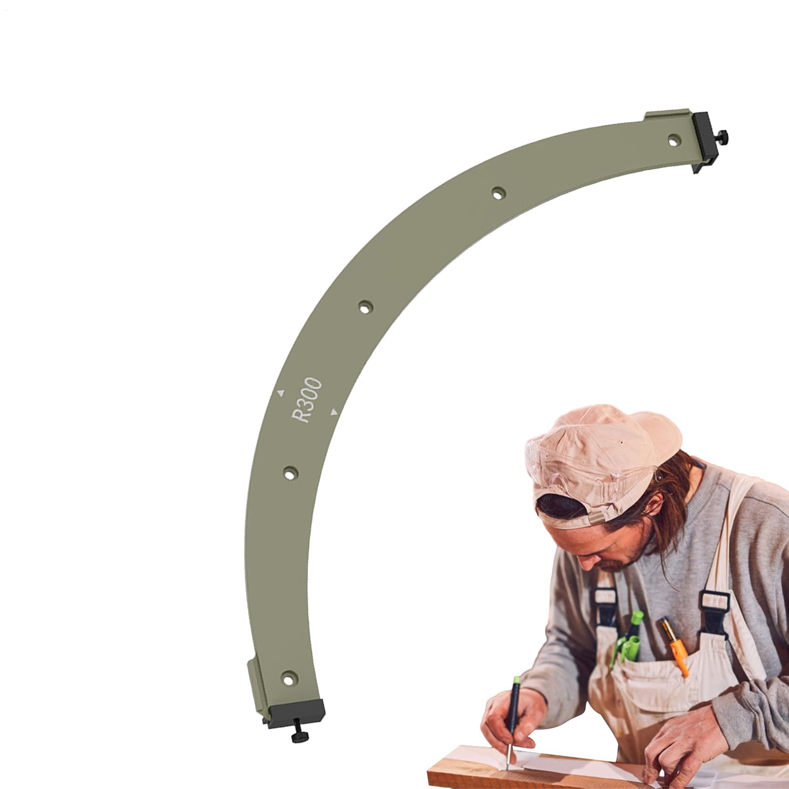 Corner Routing Guide, Large Precise Woodworking Templates, Internal and External Lightweight Routing Trimming Tool for Home Projects