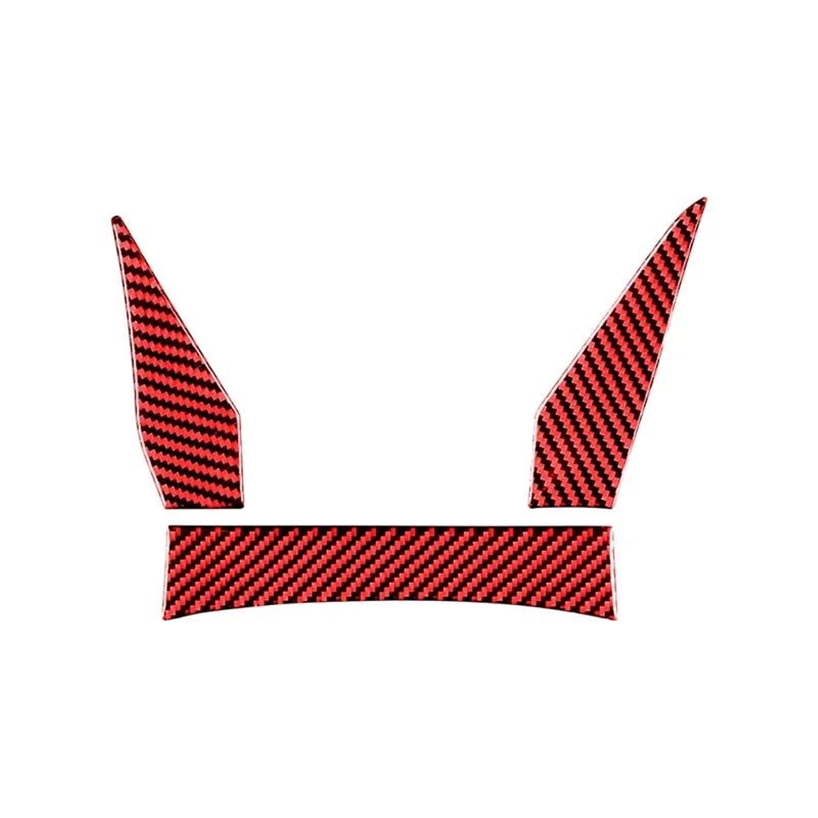 Hgmgfycx Red Carbon Fibre For Z4 Series G28 G29 2019 2020 2021 2022 2023 Carbon Fiber Car Speedometer Surround Decoration Trim Cover Stickers