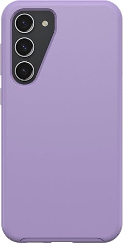 OtterBox Funda para Galaxy S23+ Symmetry Series - You Lilac IT (púrpura), ultra suave, compatible con carga inalámbrica, bordes elevados para