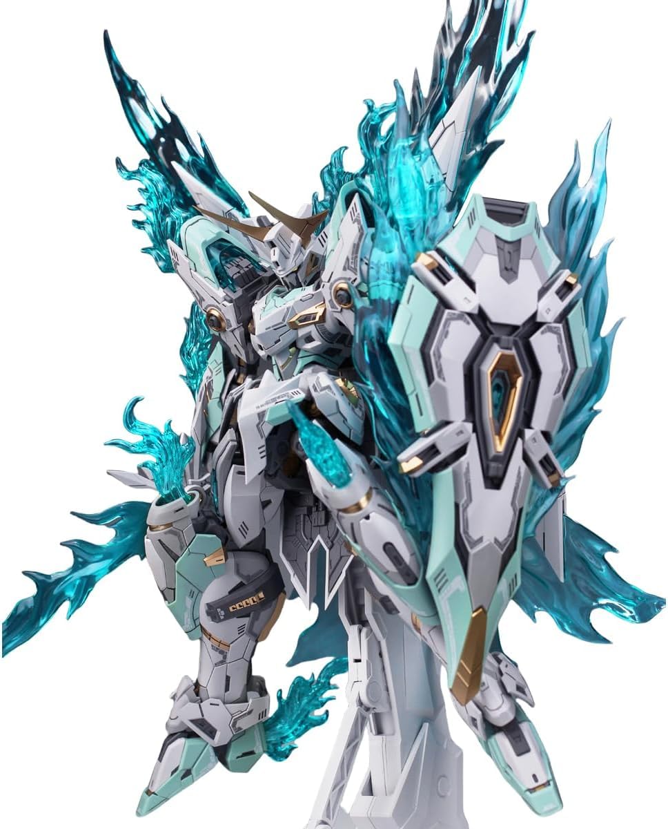 SNAA 1/100 蒼炎の魂　炎皇　完成品 Amazon | SNAA 1/100 蒼炎の魂 - 炎皇 青煌粒子覚醒武装 YR-04