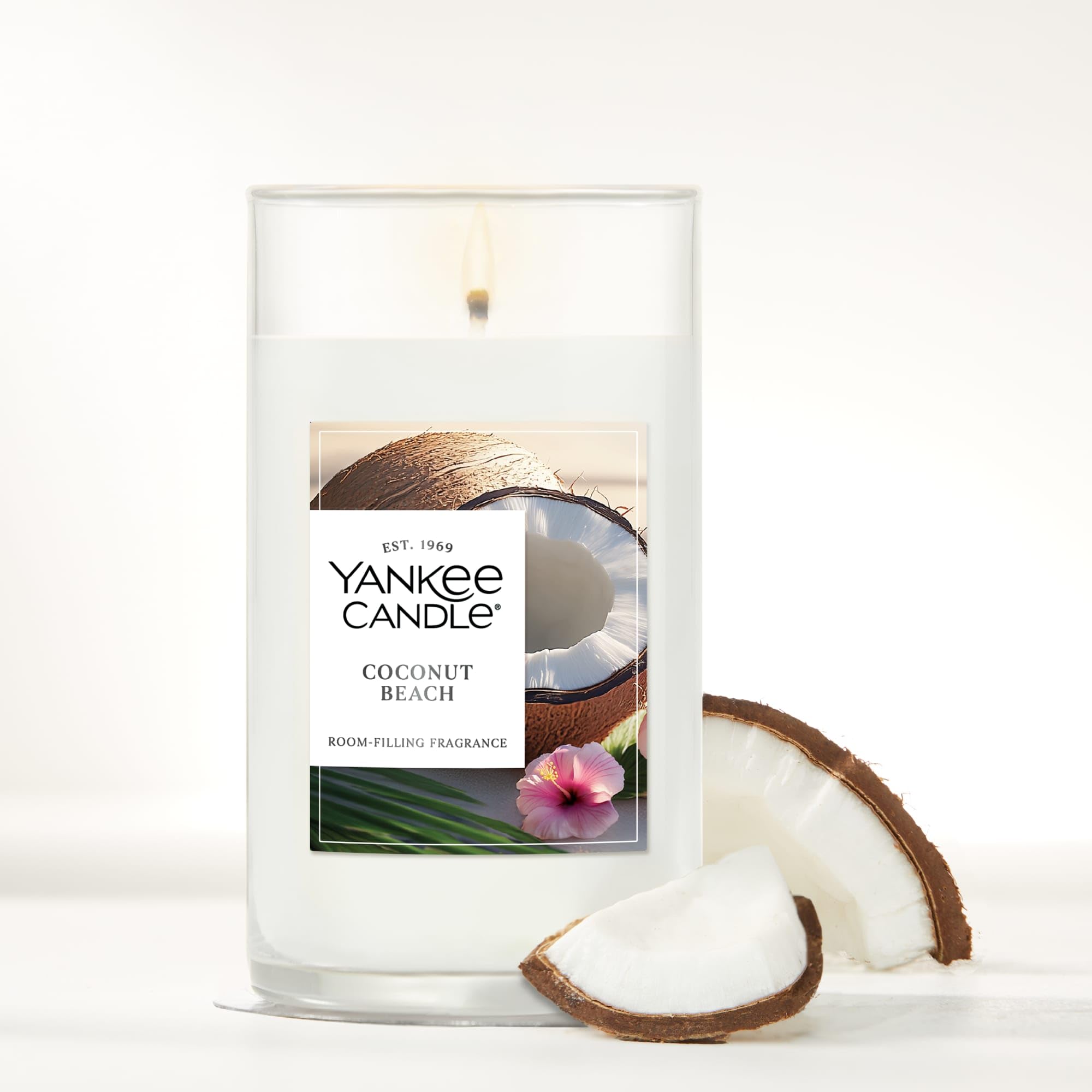 Amazon.com: Yankee Candle Coconut Beach Scented Candle, 14.25oz