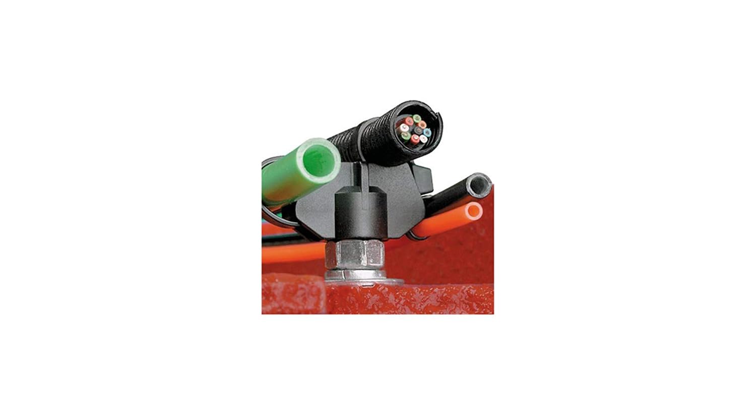 Panduit TMSTHS10-D0 Stud Tie Mount, Weather Resistant Nylon 6.6, 3/8-Inch Stud Diameter Mount, Black (500-Pack)