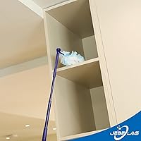 Vista 6 de JEBBLAS Recambio de plumero desechable, repuestos de plumero resistente, 20 unidades, recambio de plumeros multisuperficie para limpieza, repuestos