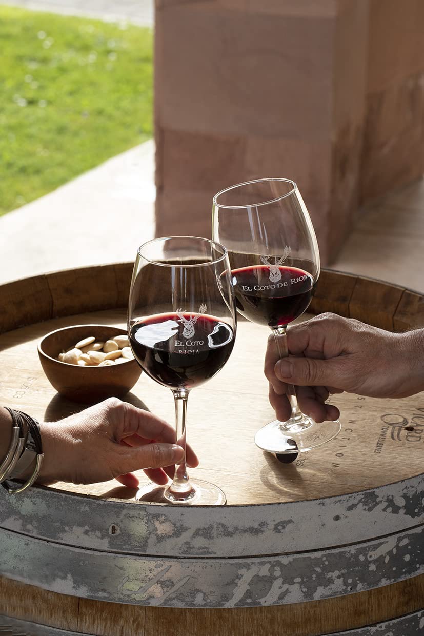El Coto Crianza | Vino Tinto DOC Rioja | 750 ml | Variedad Tempranillo | Redondo, Afrutado, Equilibrado | Perfecto como Acompañante de Carnes, Pecados, Quesos e Ibéricos | Caja 6 botellas