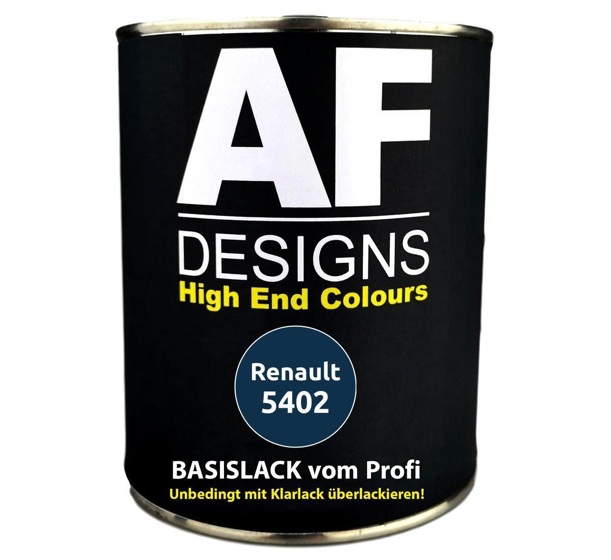 Peinture de voiture pour Renault 5402 Bleu De Chine - 1 l - Prêt à pulvériser
