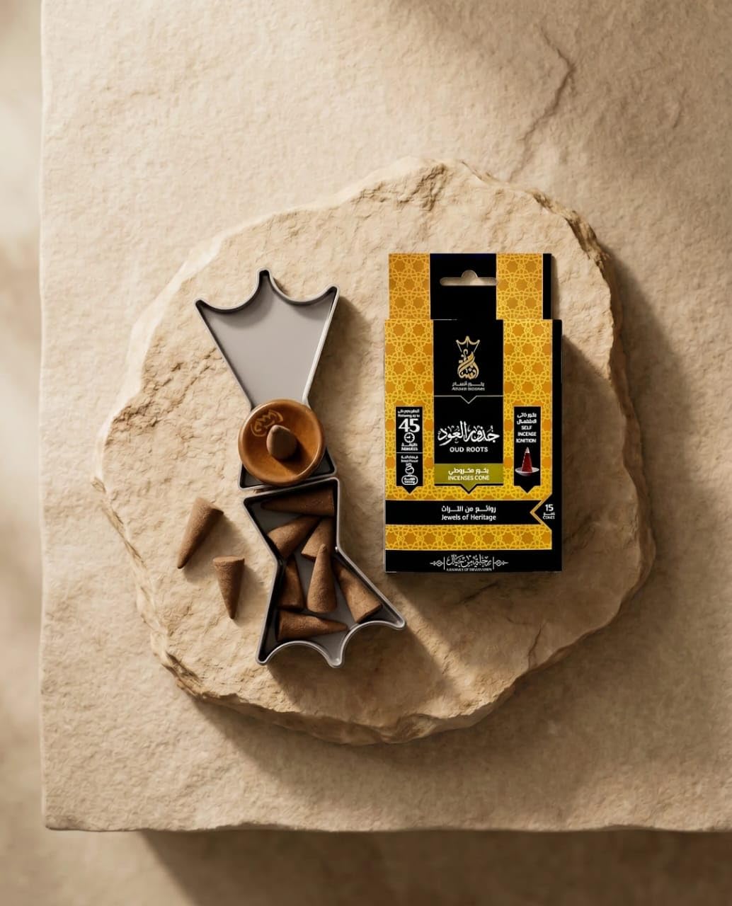 Ansaam - Conos De Incienso *oud Roots* 15 Unidades