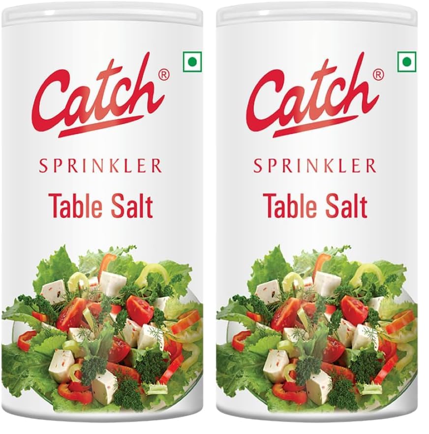 Image of Catch Sprinklers Iodized Table Salt, 200g (Pack of 2)