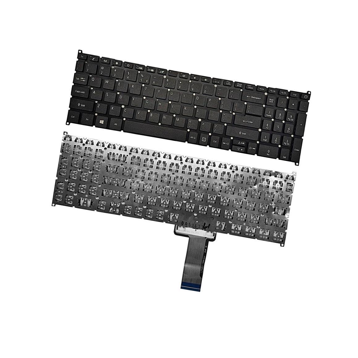 Clavier Et Repose-main Pour Acer Aspire A317 - Noir, Référence 6B.HEKN2.001