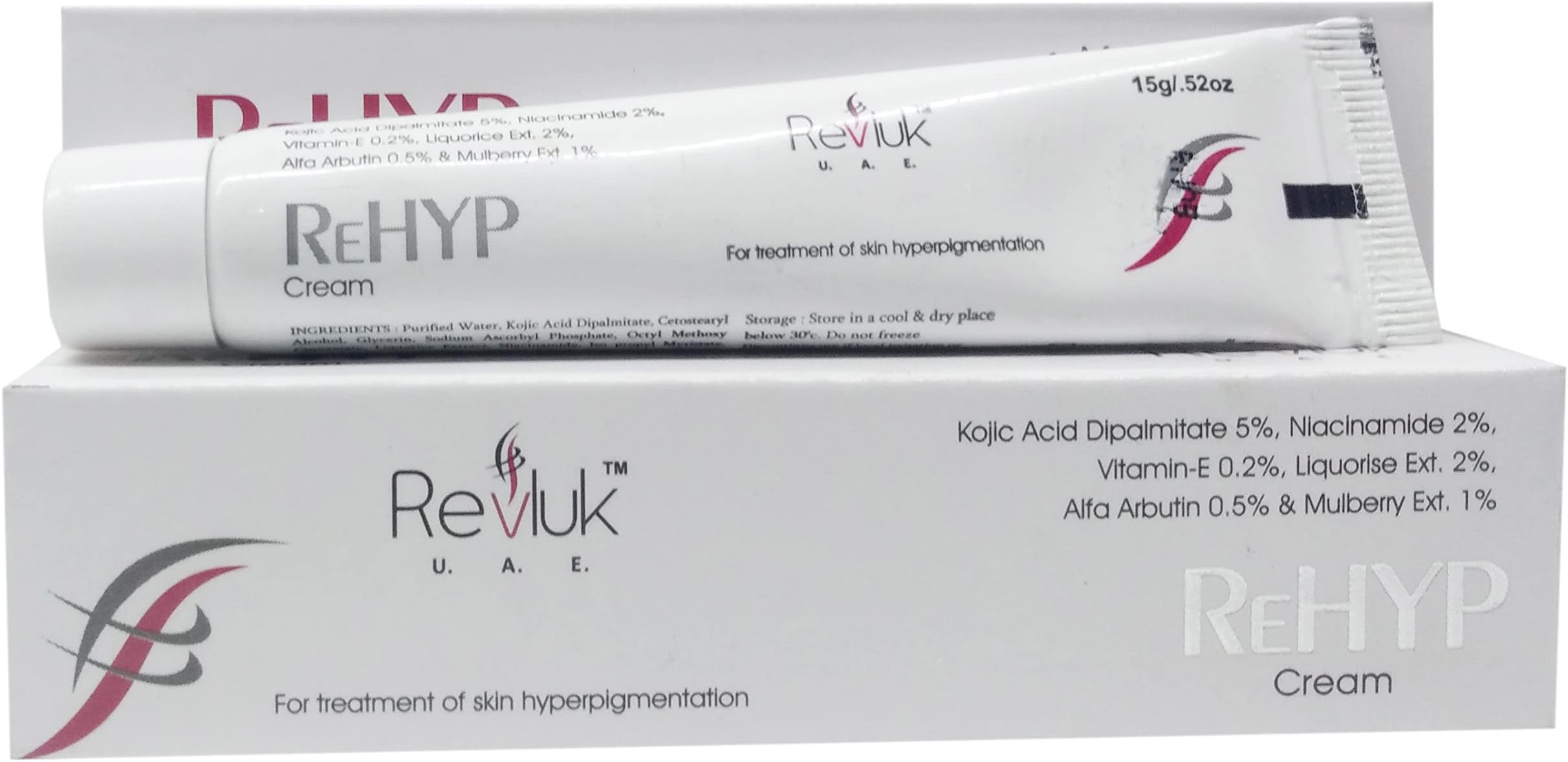 Rehyp Pigmentation Cream for Women – Dark Spot Remover, Brightening Face Cream with Kojic Acid & Alpha Arbutin – Paraben-Free, Dermatologically Tested – 15g