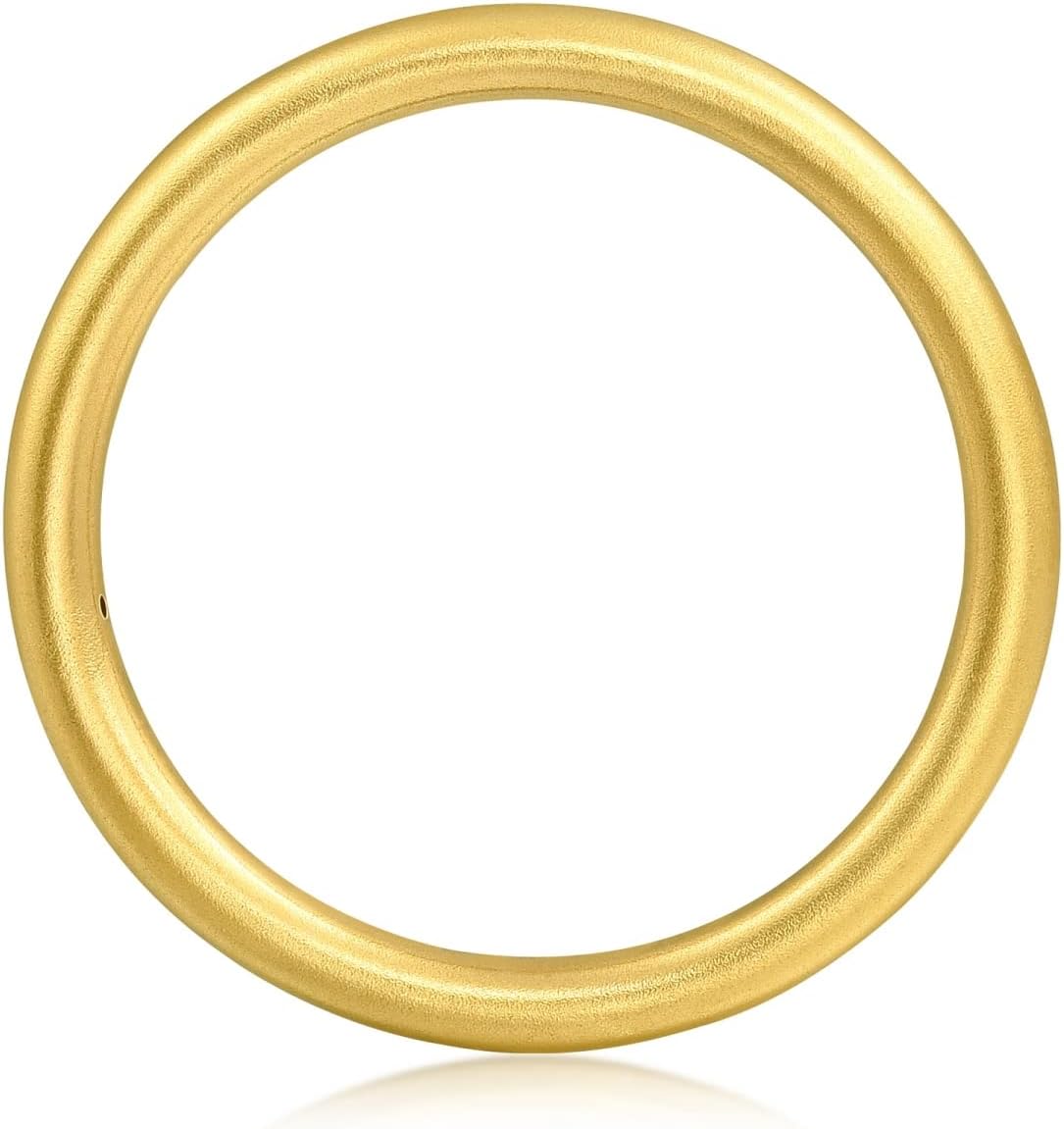 CHOW SANG SANG 999 24K Solid Gold Stackable Ring for Women 92293R