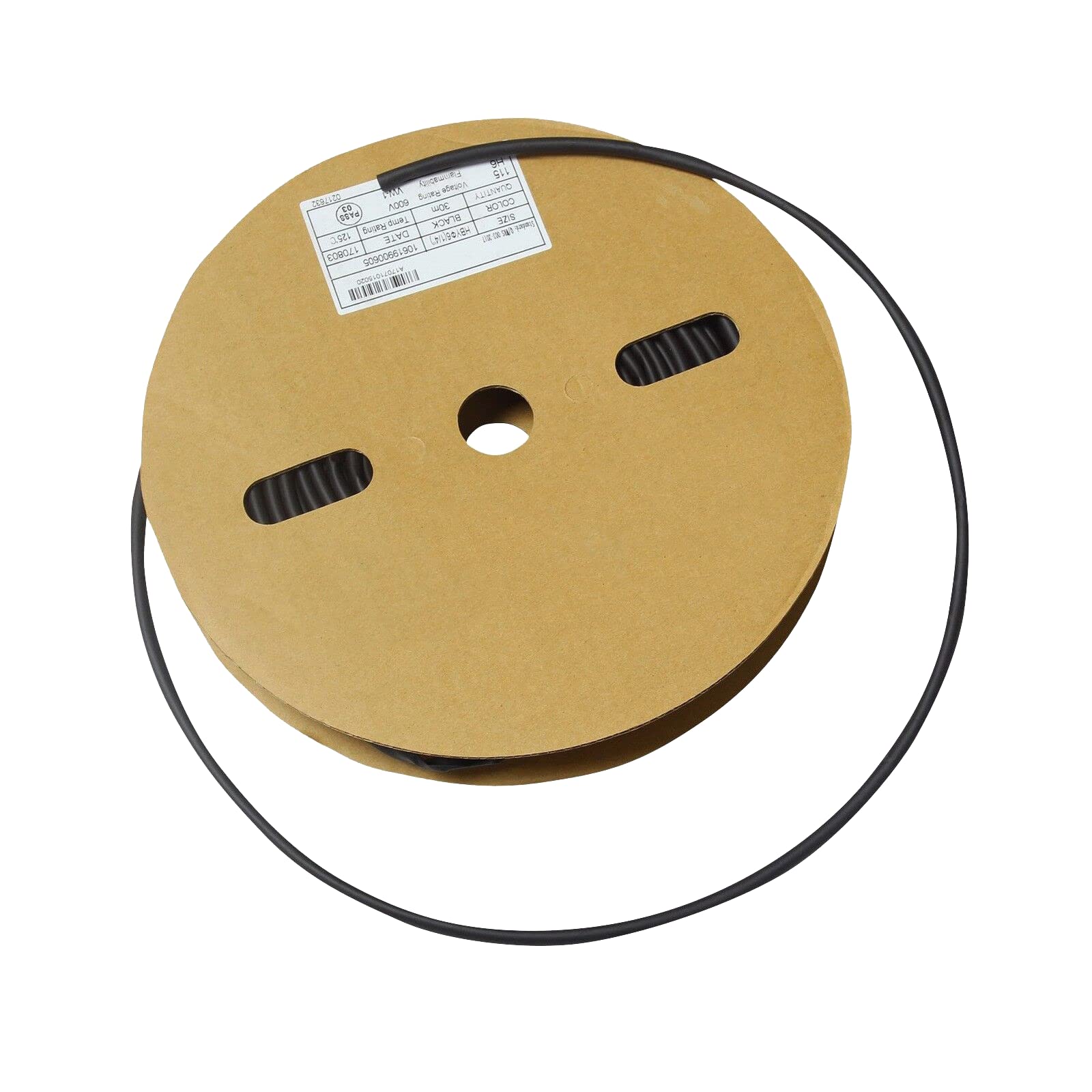 FSBNJKS 100 FT. 100 Feet Black 1/4