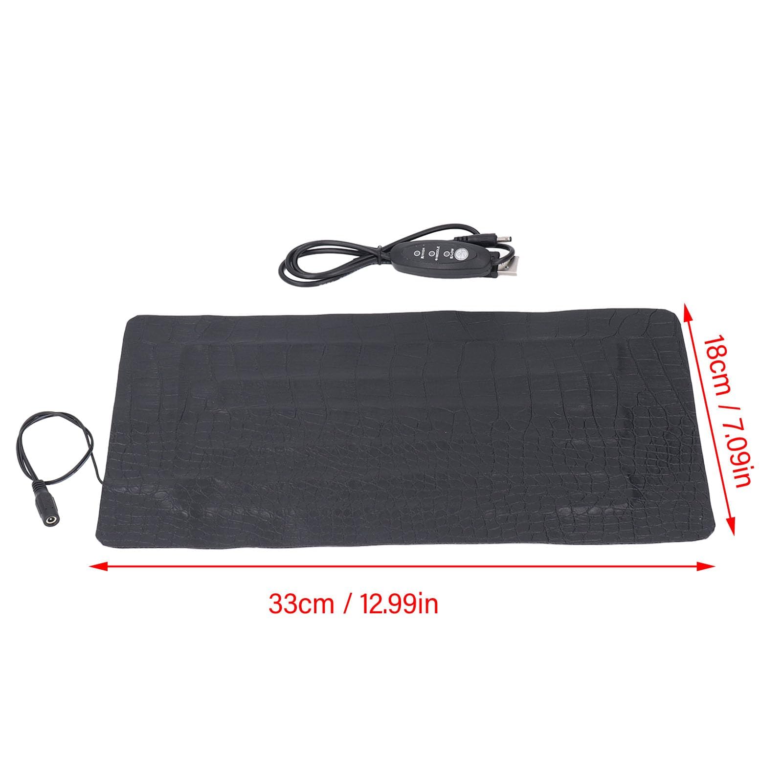 Ejoyous Tapis Chauffant pour Plantes, Tapis Chauffant pour Semis avec Thermostat, Réglage de la Température à 3 Vitesses pour la Germination des Semis, pour Serre (3318)