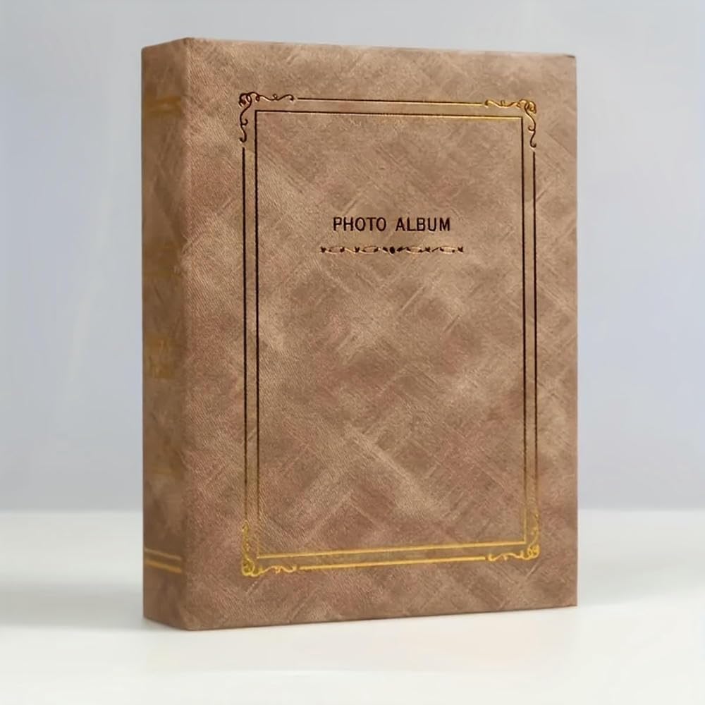 Elegancki album fotograficzny NYSDM inspirowany stylem vintage – mieści 200 zdjęć, idealny na śluby i urodziny, idealna pamiątka do wystroju domu