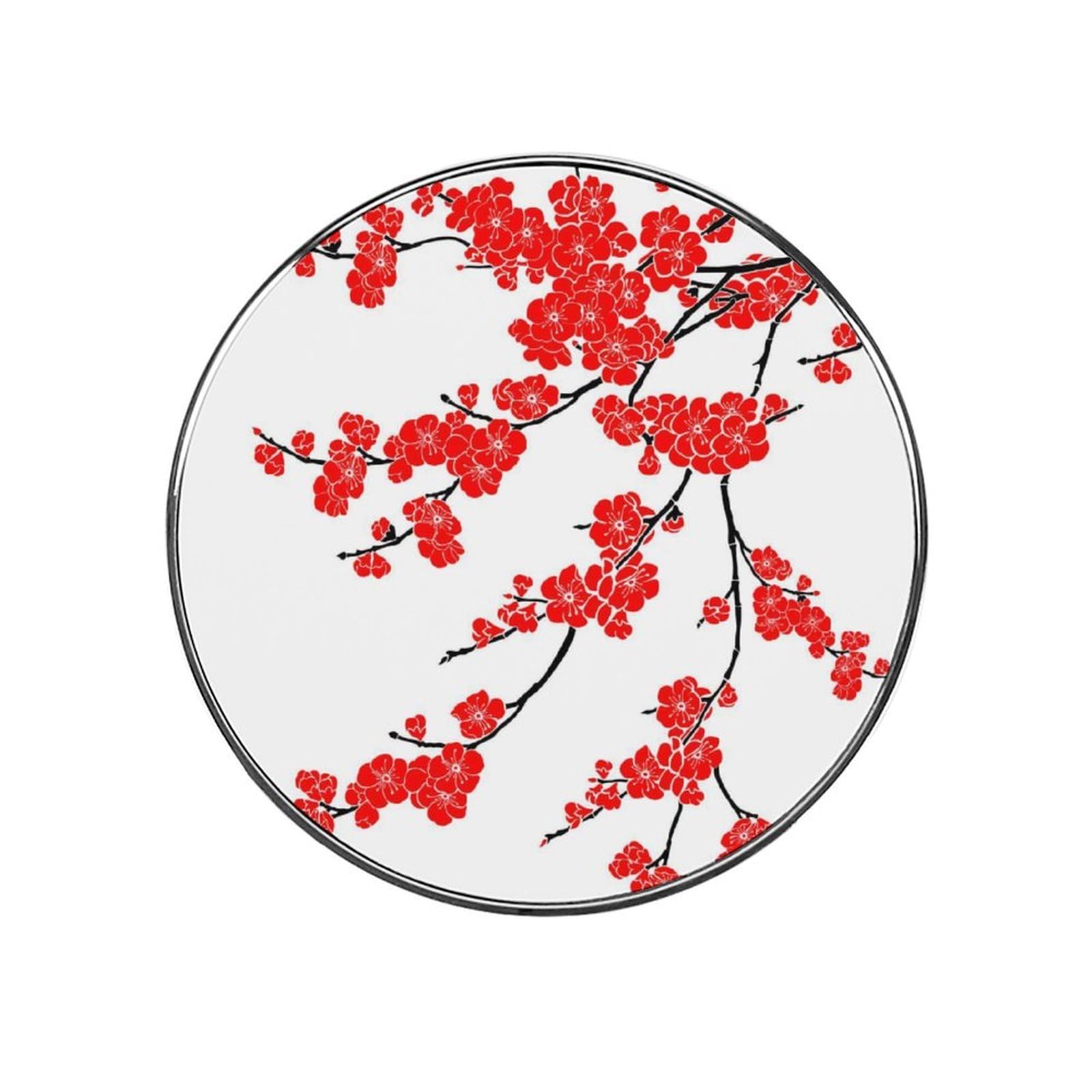 Red Flower Magnets For Fridge Kitchen Decoration For Refrigerators Whiteboards