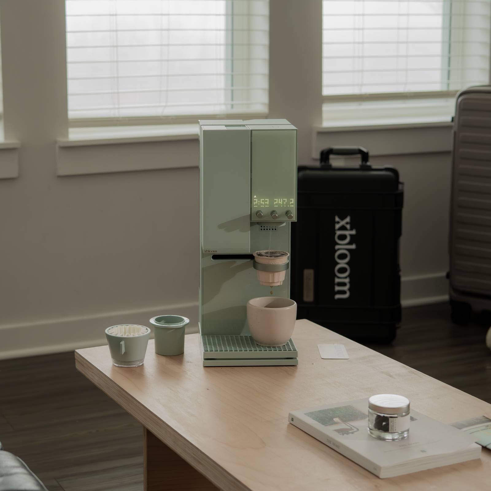 xBloom Studio - The Ultimate Coffee Machine – Drip Coffee Maker (Sage Green)