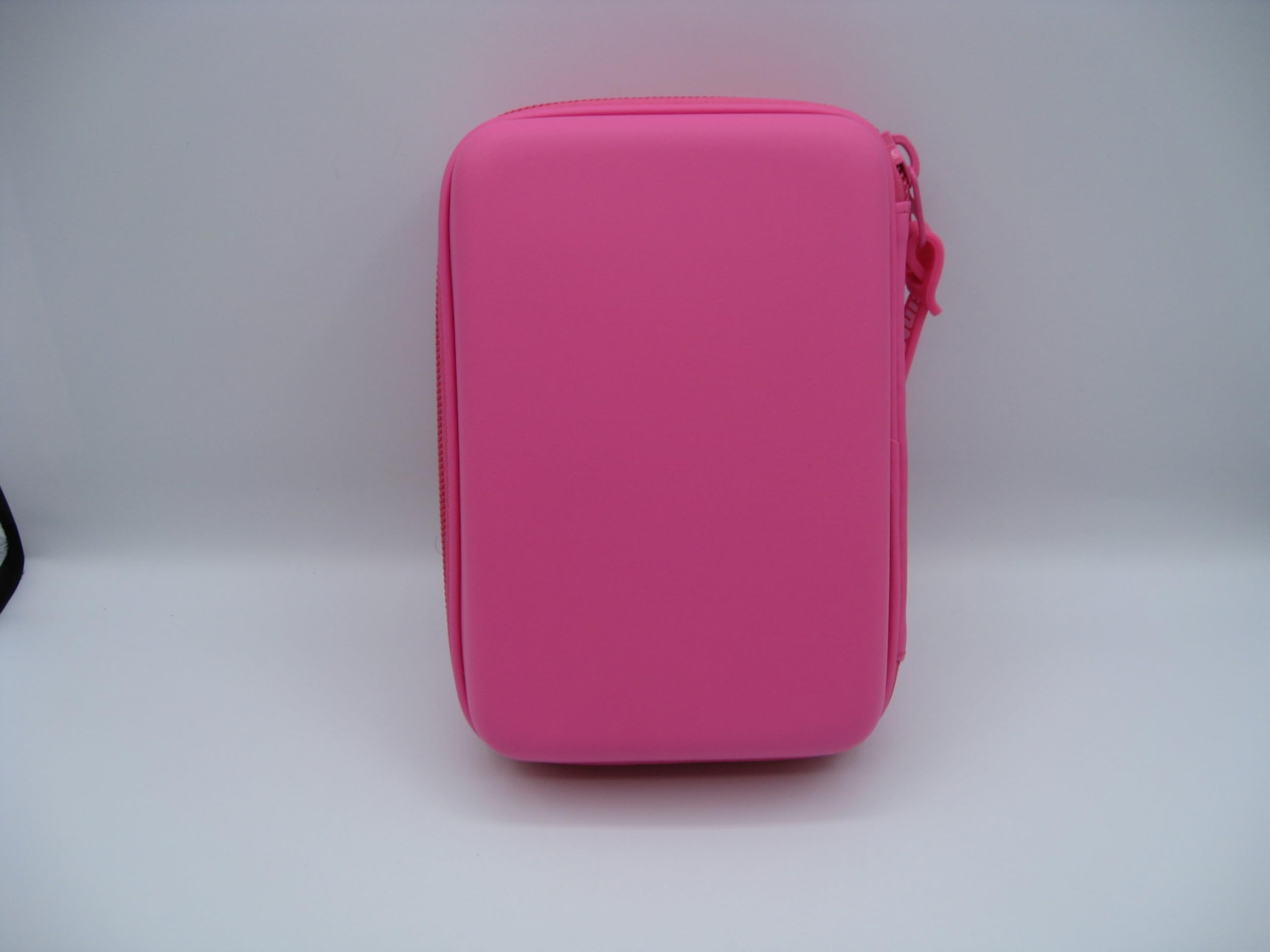 Trousse de couleur Untia ONE TIME complète à 3 compartiments 1 zip - New 2025/2026, fuchsia, Trousse scolaire