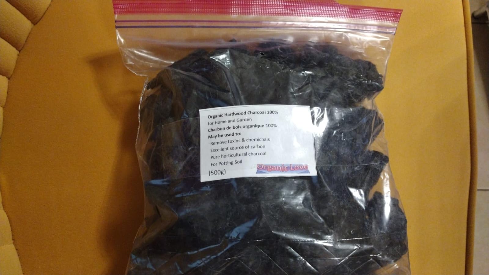 100% Pure Organic Charcoal | Charcoal for Planting and Gardening | Organic Biochar