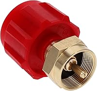 Vista 3 de Gas One Paquete de 2 adaptadores de recarga de propano para tanques de propano de 1 lb y se adapta a tanques de propano de 20 lb