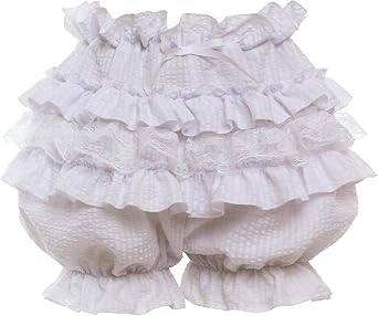 Bloomers for Women Kawaii Victorian Shorts Pantloons Pumpkin Pants Lace Ruffle Underskirt