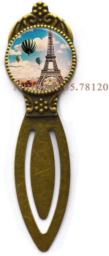 Fashion Glass Dome Bookmark Eiffel Tower Bookmark Eiffel Tower Bookmarker Paris Jewelry Simple Jewelry Bridesmaid Gift, Tourist Gift,BV315 (V2)