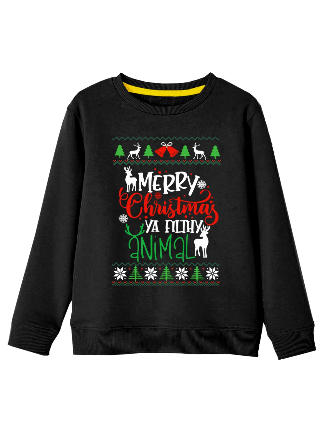 Remimi Unisex Kids St. Patrick's Day Sweatshirt Mardi Gras Printed Pullover Tops 5-14 Years