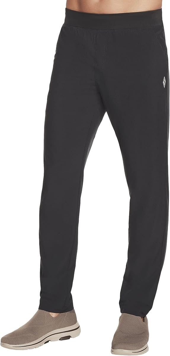 Pantalones Skechers Go Walk Action para hombre | Caminar, Pantalón deportivo, SKECHWEAVE, Absorbe la humedad, Ajuste clásico