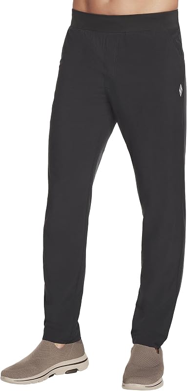 Pantalones Skechers Go Walk Action para hombre | Caminar, Pantalón deportivo, SKECHWEAVE, Absorbe la humedad, Ajuste clásico