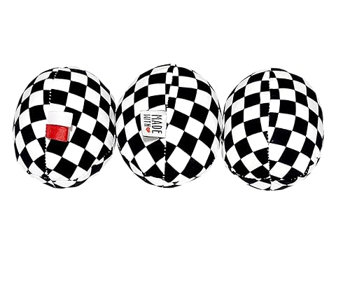 Vista 2 de Bolas de juguete de repuesto hechas a mano para Mamaroo 4moms swing bolas de juguete extraíbles con sonidos de sonajero arrugado