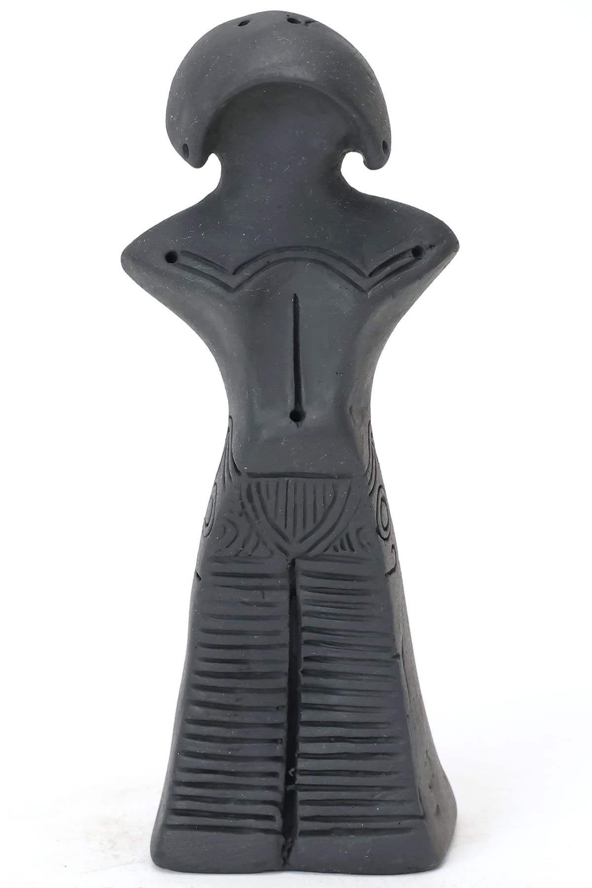 Amazon.co.jp: 縄文の女神 縄文 土偶 中（17㎝）複製品 陶器製 素焼き