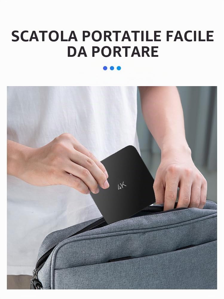 Digital Signage Player 4K Display pubblicitario USB Autoplay Video Player senza abbonamento CMS
