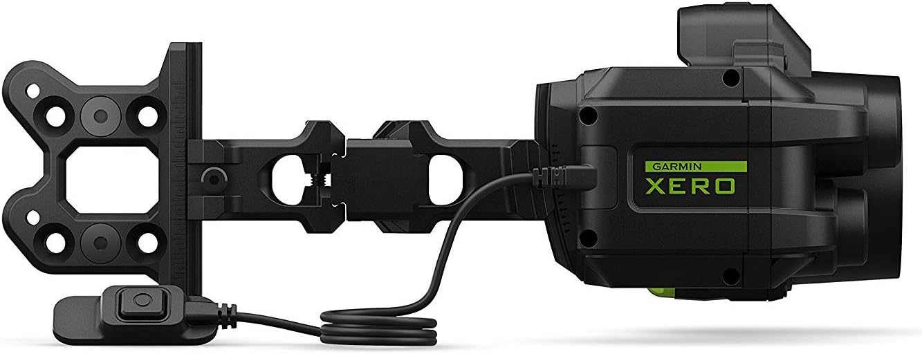 Garmin Xero A1i Bow Sight, 2" Auto-Ranging Digital Bow Sight with Laser Locate, Dual-Color LED Pins for Unobstructed Views, Right-Handed