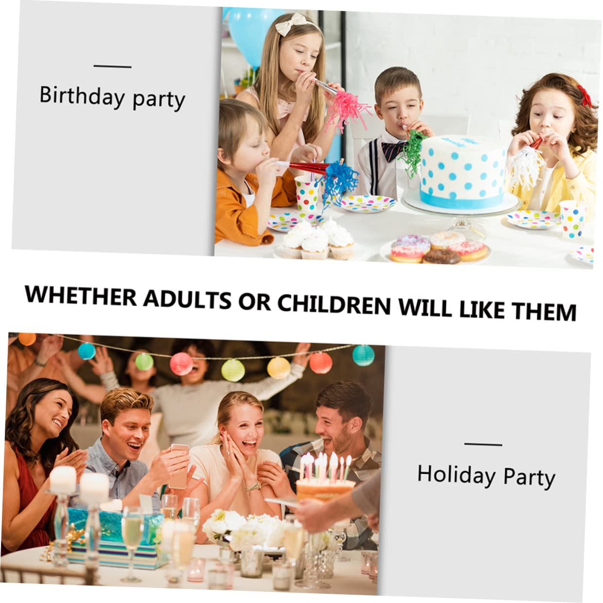 Abaodam 48pcs Inflatable Cheering Sticks for Concerts Birthday Parties and Weddings Noisemaker Wands and Each for Sports Events and Celebrations