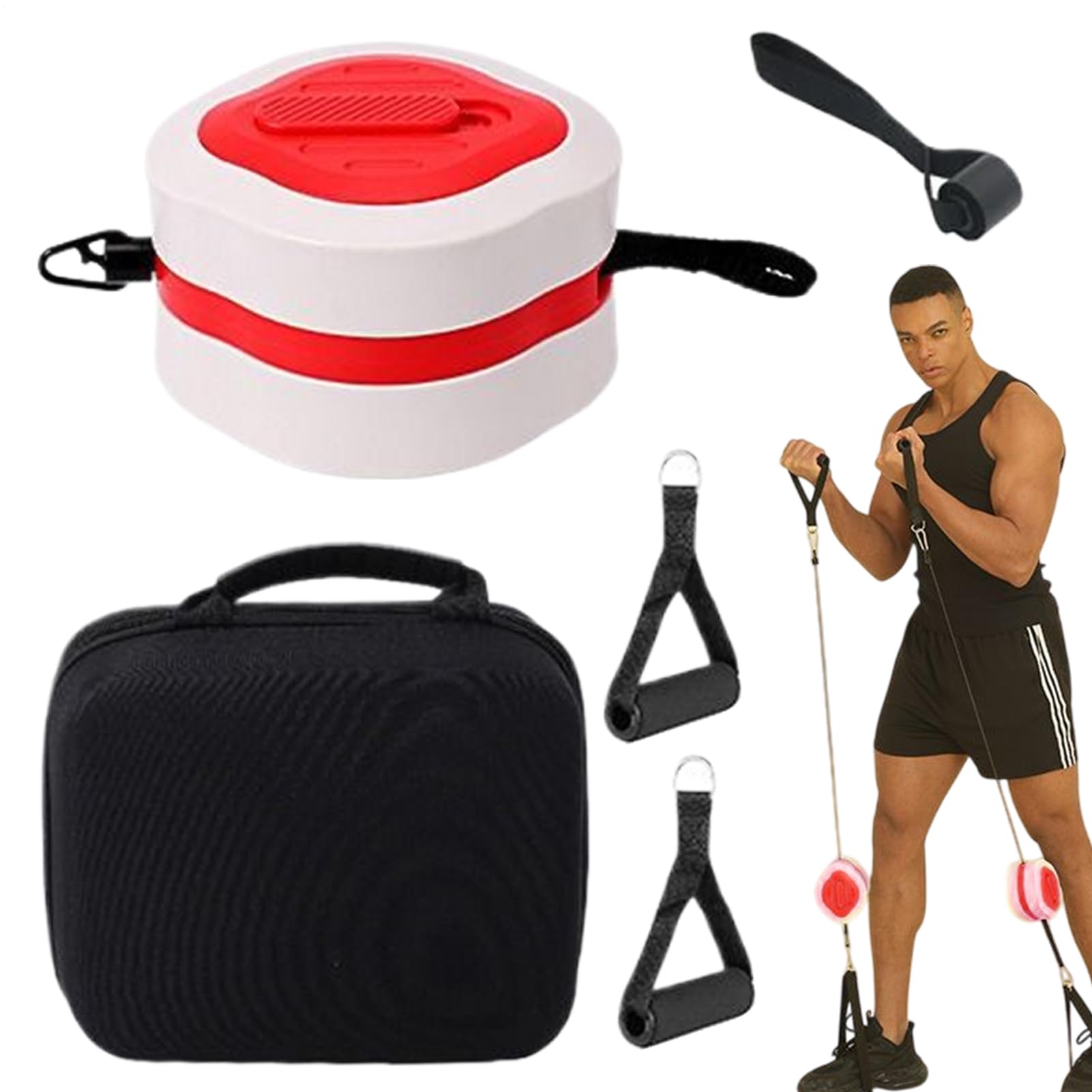 Bande Di Resistenza Con Maniglie Fasce Di Allenamento Per La | Attrezzi Fitness Per Allenamento A Casa Palestra Yoga Uomini Donne Braccia Caviglie Polsi Petto Addominali