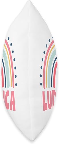 Miniatura 2 de Ludovica Name Custom Woman Myth Legend Pink Birthday Party Throw Pillow, 16x16, Multicolor