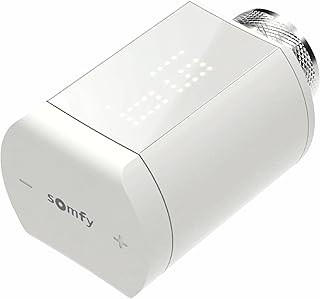 Somfy 1870508 – Io Thermostatic Valve, With Temperature And Humidity Sensor, Open Window Detection, Tahoma Required For Co…