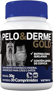 VETNIL Pelo E Derme Gold 30 Comprimidos