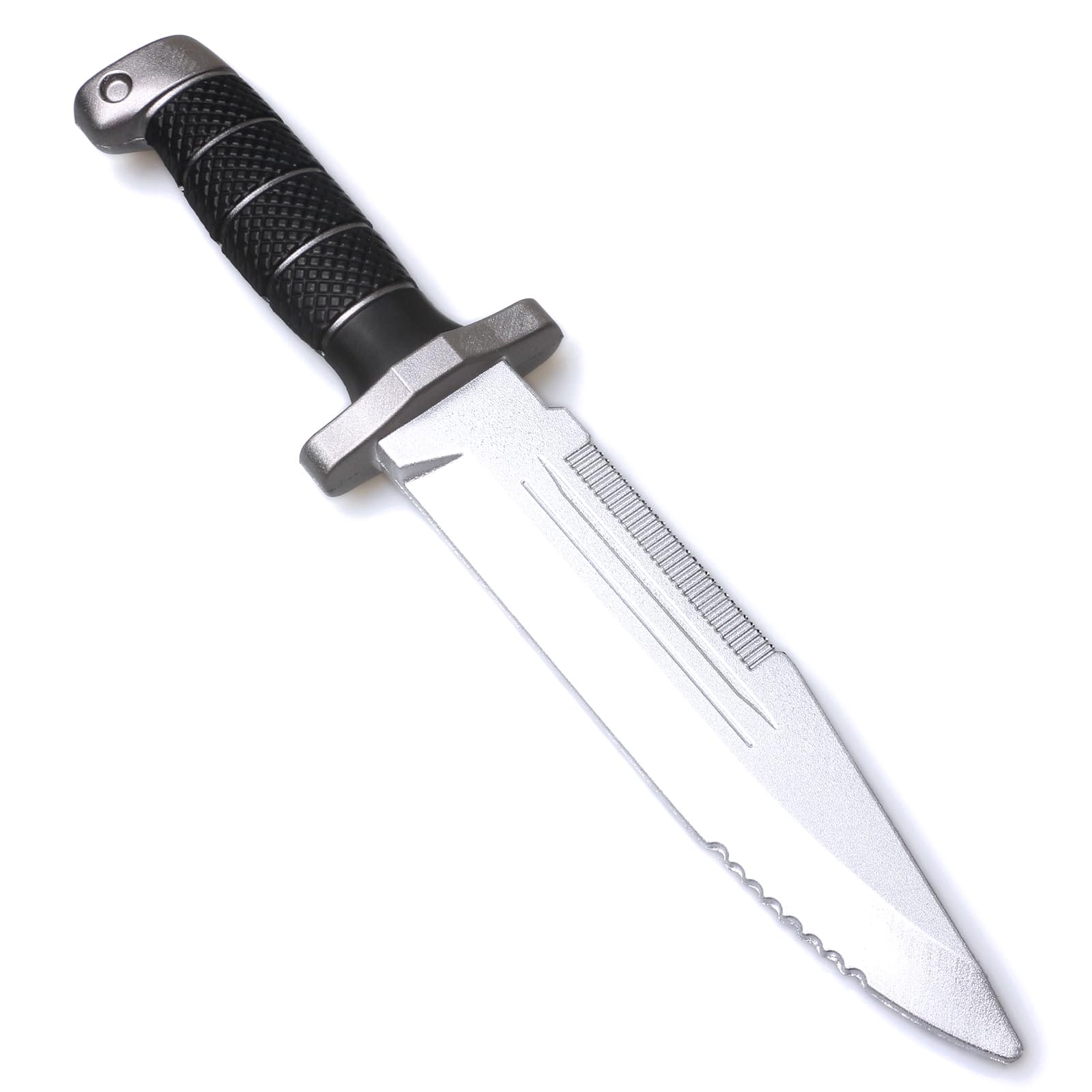 PU Foam Sword Toy Prop for Outdoor Play, 12" Long Fake Dagger Weapon Toy for Pretend Cosplay Costume Accessory, 1 Pack