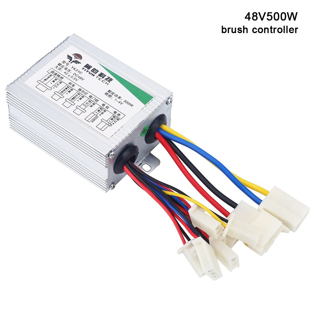 500W elektrische borstelloze DC-motorkit - 36V 3000RPM-motor met snelheidsregelaar, gashendelkit, elektromotor, ideaal voor go-karts, e-bikes, motorfietsen en scooters | NL