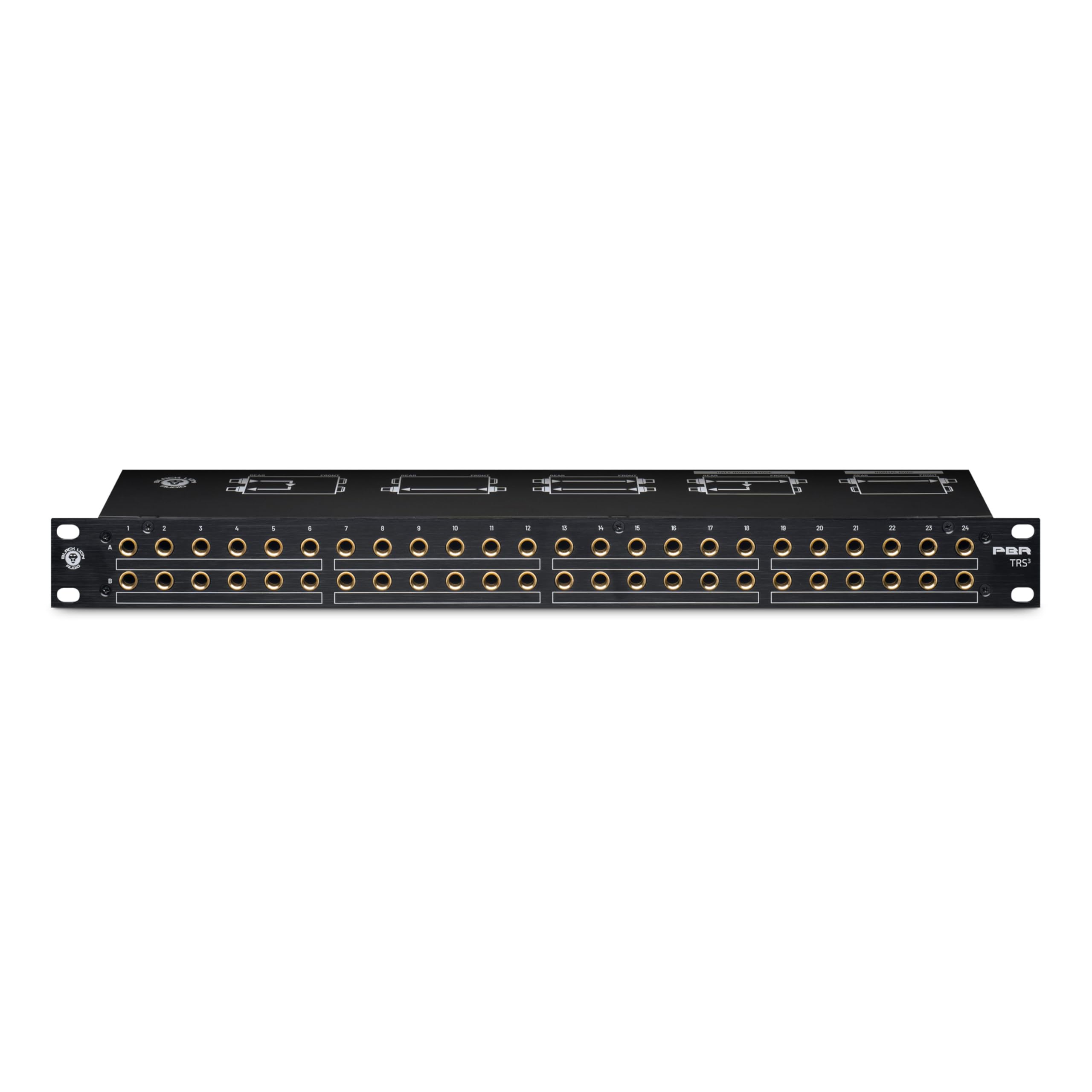 Amazon | Black Lion Audio PBR TRS3 パッチベイ | ダイレクトボックス