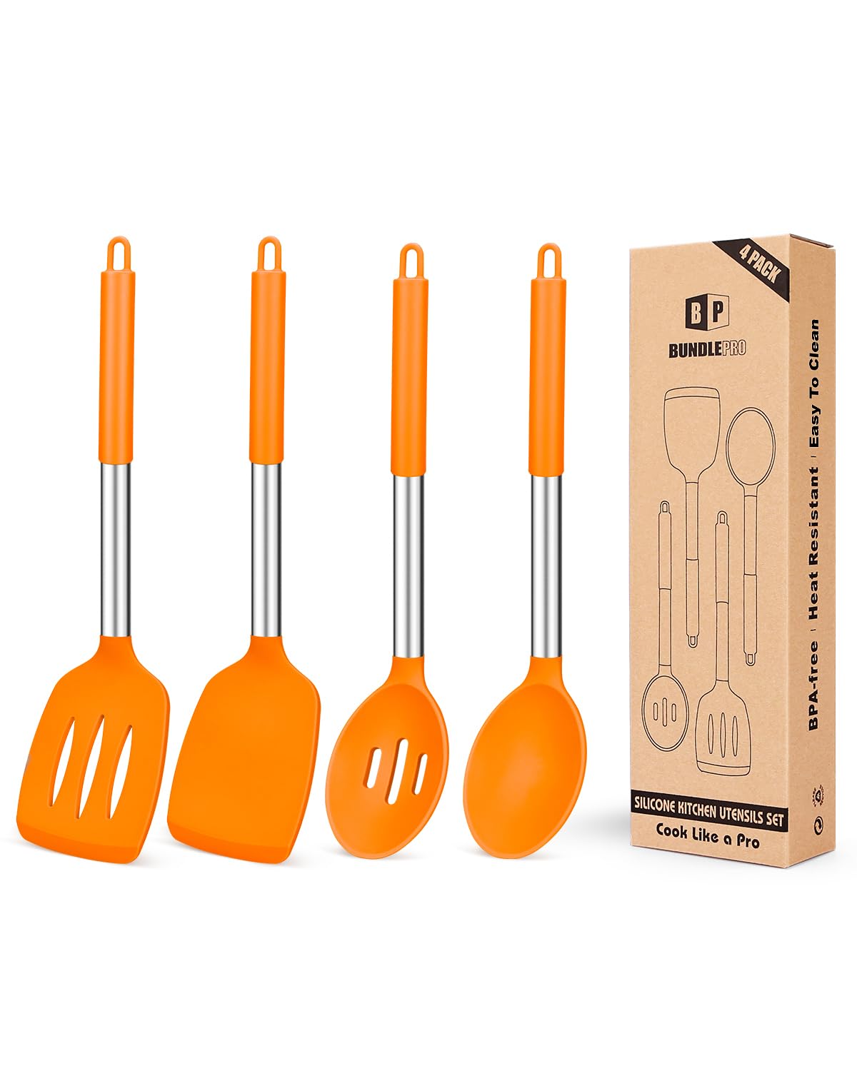 Silicone Cooking Utensil Set - 4 Piece -17