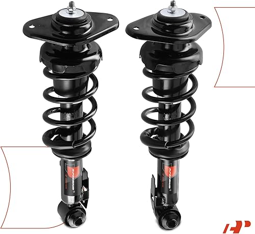 Miniatura 8 de A-Premium Conjunto completo de puntal trasero y muelle helicoidal compatible con Mini Cooper 2007-2015, 2008 2009 2010 2011 2012 2013 2014, juego de