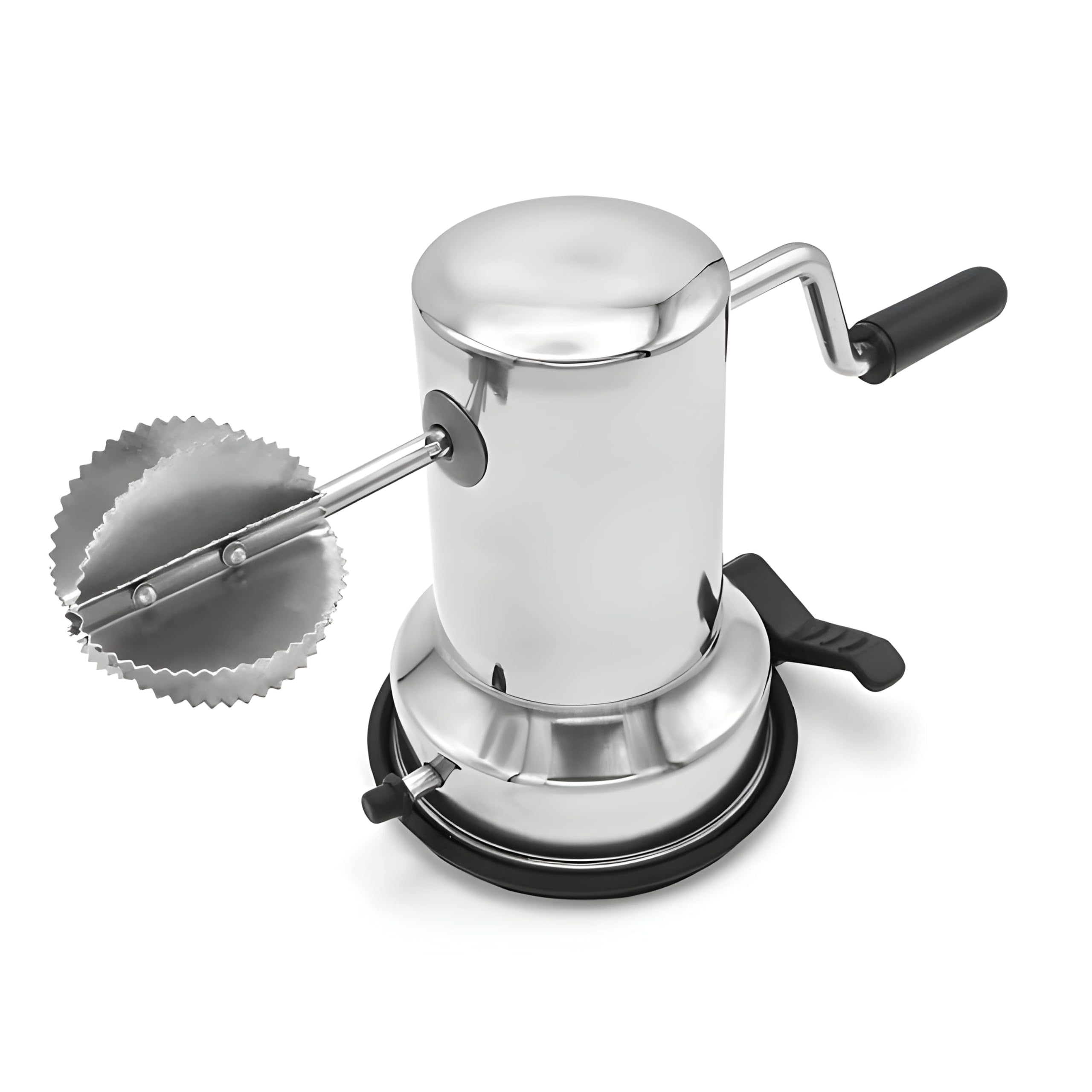 Stainless Steel Coconut Scraper for Kitchen, Vacuum Base, Rotatable Handle, Manual Operation, Silver, Coconut Grater (Small) (B0D537Y74R) Amazon Price History, Amazon Price Tracker